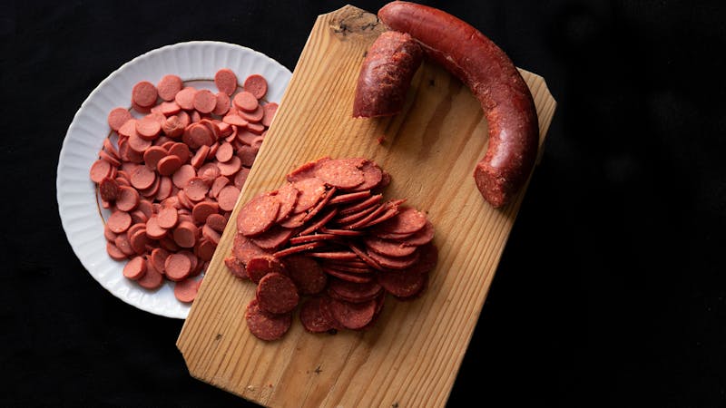 Marcos Pepperoni Supreme pizza loaded with pepperoni and cheese